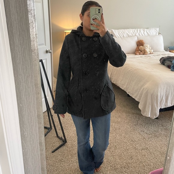 J-Lo winter peacoat gray - Picture 5 of 10